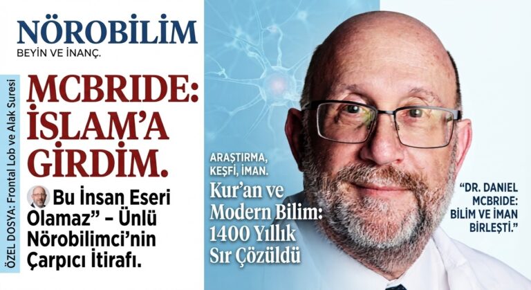 Amerikalı Nörobilimci Daniel McBride, Nasıl Müslüman Oldu?