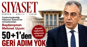 Mehmet Uçum: 50+1’den Geri Adım Yok