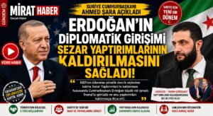 Sezar Yaptırımlarının Kaldırılmasında Erdoğan’ın Rolü