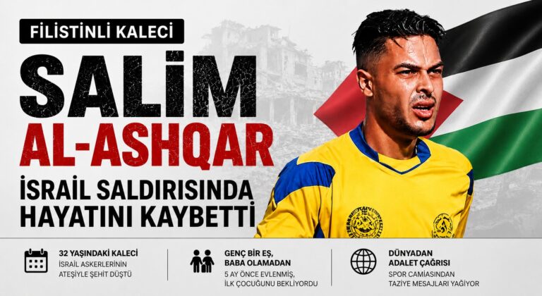 İsrail, Filistinli Futbolcuyu Öldürdü