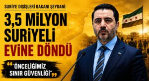 3,5 Milyon Suriyeli Evine Döndü