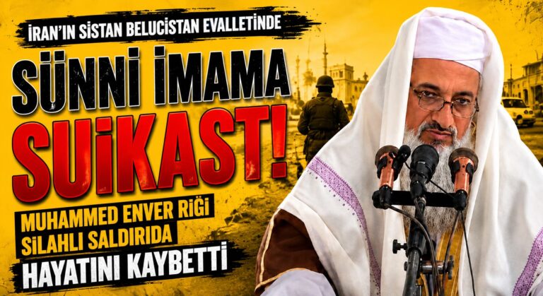 İran’da Sünni Cuma İmamına Silahlı Saldırı