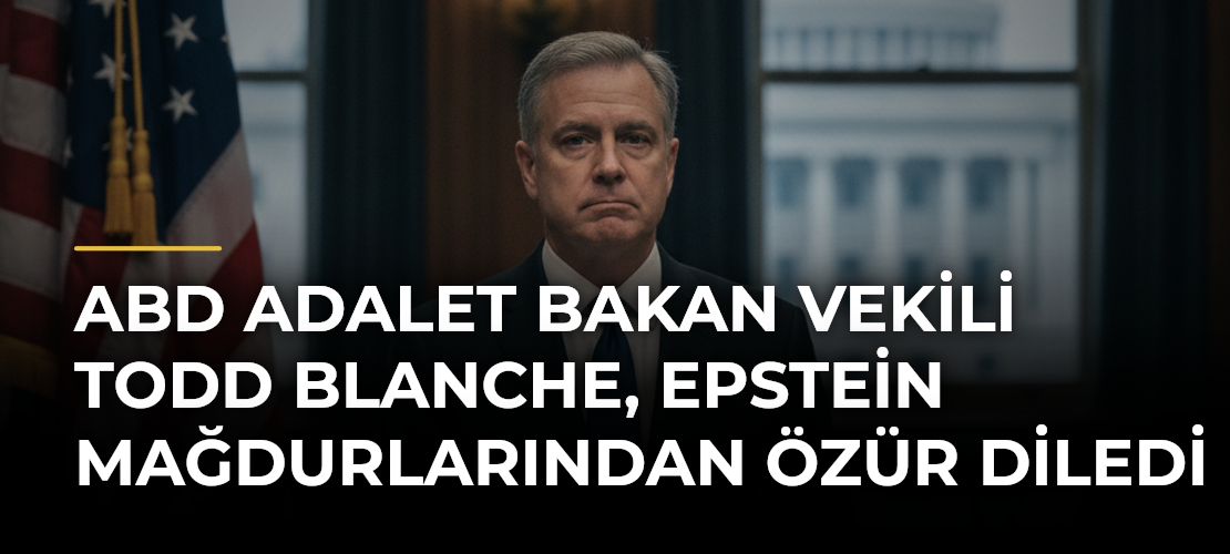 ABD Adalet Bakan Vekili Todd Blanche, Epstein mağdurlarından özür diledi