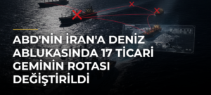 ABD’nin İran’a Deniz Ablukasında 17 Ticari Geminin Rotası Değiştirildi