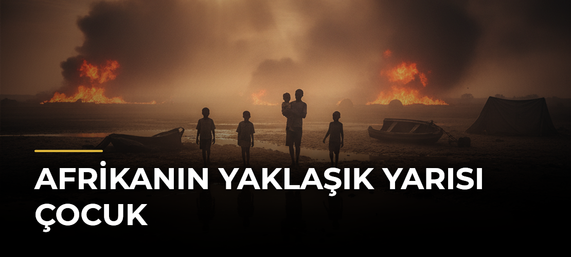 Afrikanın Yaklaşık Yarısı Çocuk