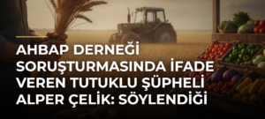 AHBAP Derneği soruşturmasında ifade veren tutuklu şüpheli Alper Çelik: Söylendiği miktarlar kadar para kaybettik