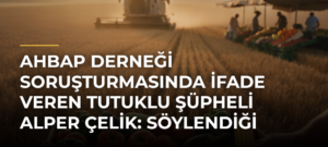 AHBAP Derneği soruşturmasında ifade veren tutuklu şüpheli Alper Çelik: Söylendiği miktarlar kadar para kaybettik