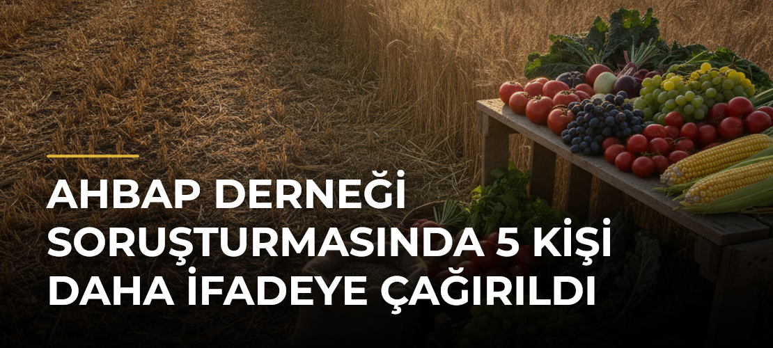 Ahbap Derneği soruşturmasında 5 kişi daha ifadeye çağırıldı - Mirat Haber
