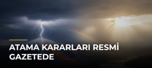 Atama kararları Resmi Gazetede