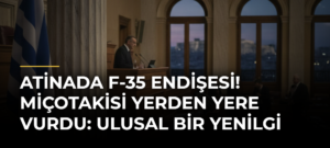 Atinada F-35 endişesi! Miçotakisi yerden yere vurdu: Ulusal bir yenilgi