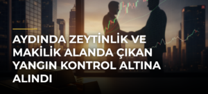 Aydında Zeytinlik ve Makilik Alanda Çıkan Yangın Kontrol Altına Alındı