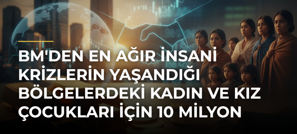 BM’den en ağır insani krizlerin yaşandığı bölgelerdeki kadın ve kız çocukları için 10 milyon dolarlık fon