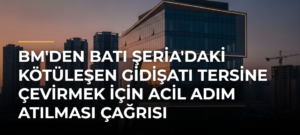 BM’den Batı Şeria’daki kötüleşen gidişatı tersine çevirmek için acil adım atılması çağrısı