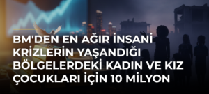 BM’den en ağır insani krizlerin yaşandığı bölgelerdeki kadın ve kız çocukları için 10 milyon dolarlık fon