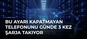 Bu ayarı kapatmayan telefonunu günde 3 kez şarja takıyor