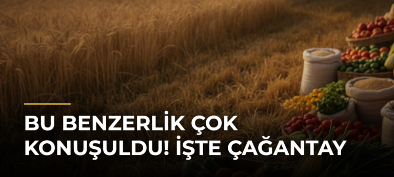 Bu benzerlik çok konuşuldu! İşte Çağantay