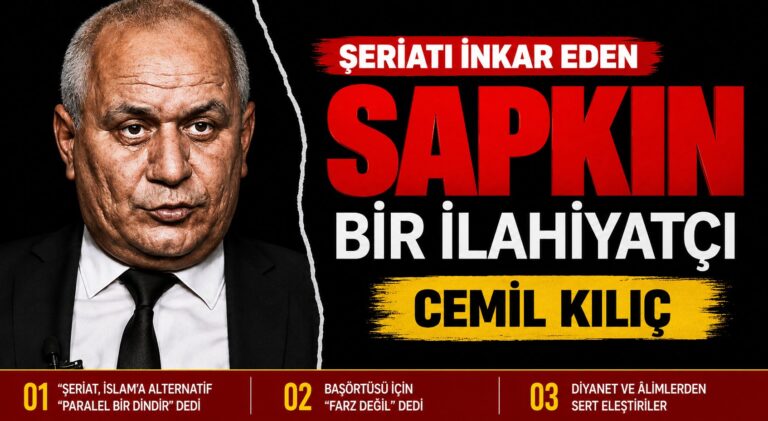 İLÂHİYATÇI CEMİL KILIÇ’TAN TEPKİ ÇEKEN ÇIKIŞ