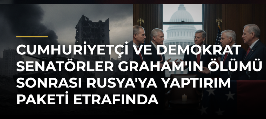 Cumhuriyetçi ve Demokrat Senatörler Graham’ın Ölümü Sonrası Rusya’ya Yaptırım Paketi Etrafında Birleşiyor