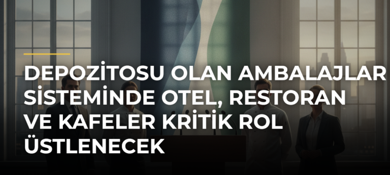 Depozitosu Olan Ambalajlar Sisteminde otel, restoran ve kafeler kritik rol üstlenecek
