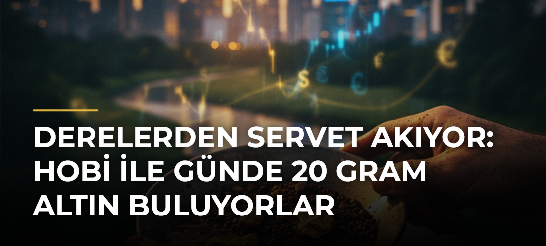 Derelerden servet akıyor: Hobi ile günde 20 gram altın buluyorlar - Mirat Haber