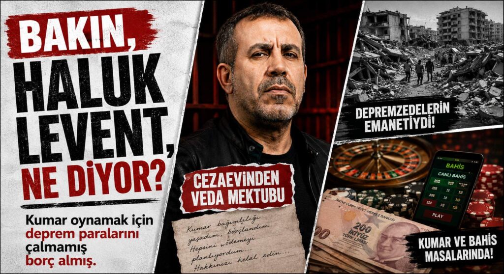 Kumar Oynamak için Deprem Paralarını Çalmamış Borç Almış