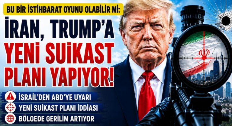 İsrail’den ABD’ye ‘İran Trump’a yeni suikast planlıyor