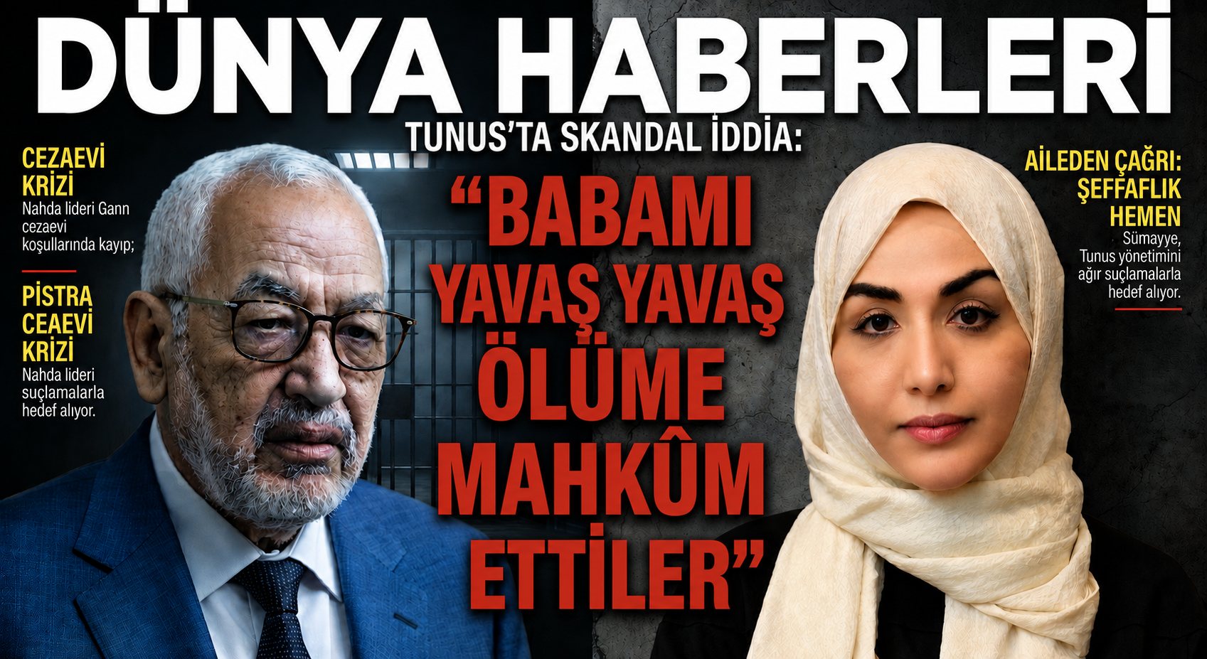 Raşid el-Gannuşi Krizi: Kızından Çarpıcı İddia