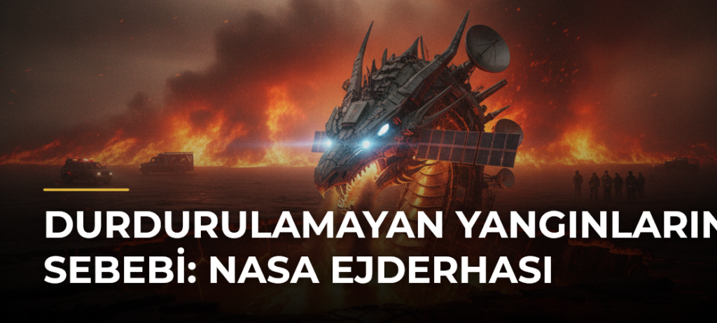 Durdurulamayan yangınların sebebi: NASA ejderhası