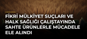 Fikri Mülkiyet Suçları ve Halk Sağlığı Çalıştayında sahte ürünlerle mücadele ele alındı