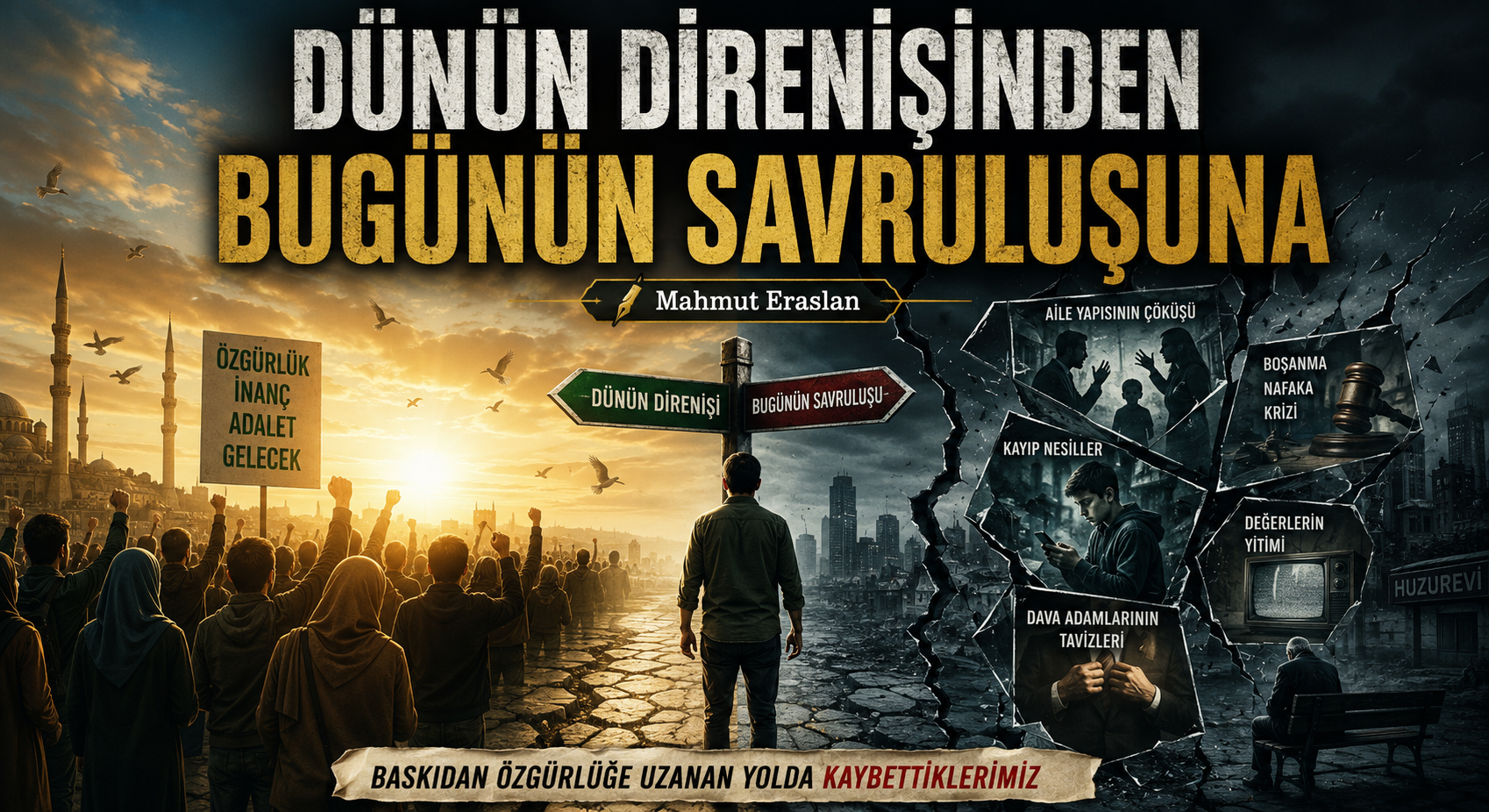 DÜNÜN DİRENİŞİNDEN BUGÜNÜN SAVRULUŞUNA