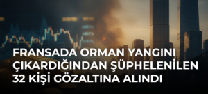 Fransada orman yangını çıkardığından şüphelenilen 32 kişi gözaltına alındı
