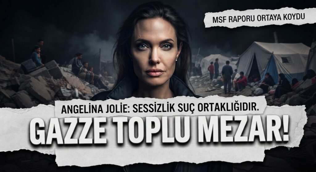 Dünya Ünlü Yıldız Angelina Jolie’den, Gazze Tepkisi
