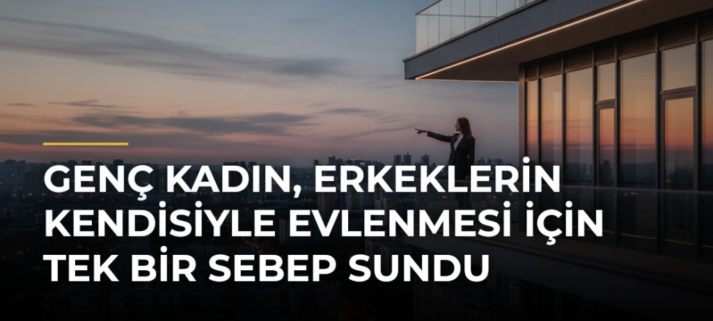 Genç kadın, erkeklerin kendisiyle evlenmesi için tek bir sebep sundu