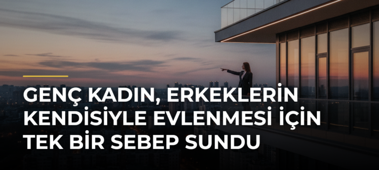Genç kadın, erkeklerin kendisiyle evlenmesi için tek bir sebep sundu