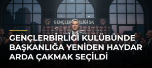 Gençlerbirliği Kulübünde başkanlığa yeniden Haydar Arda Çakmak seçildi