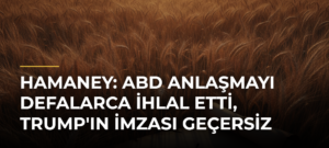 Hamaney: ABD Anlaşmayı Defalarca İhlal Etti, Trump’ın İmzası Geçersiz