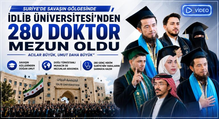 İdlib’de 280 Genç Doktor Mezun Oldu