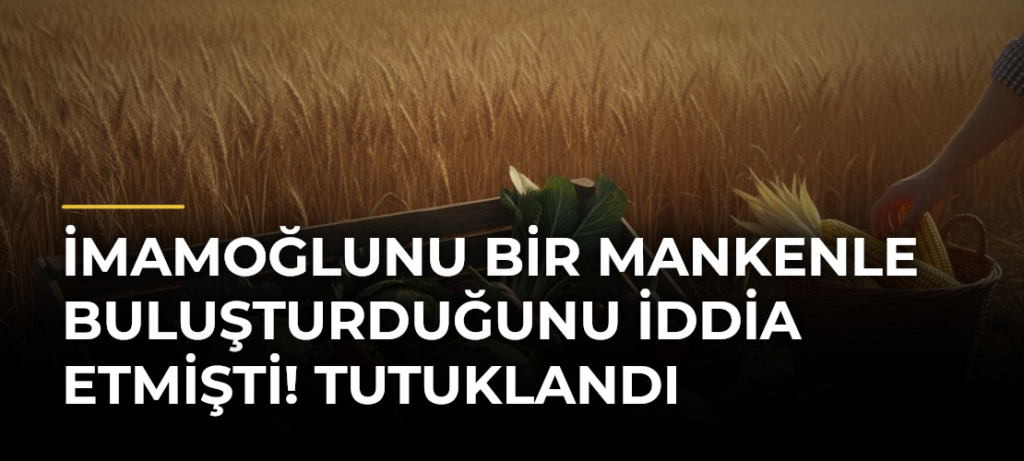 İmamoğlunu bir mankenle buluşturduğunu iddia etmişti! Tutuklandı