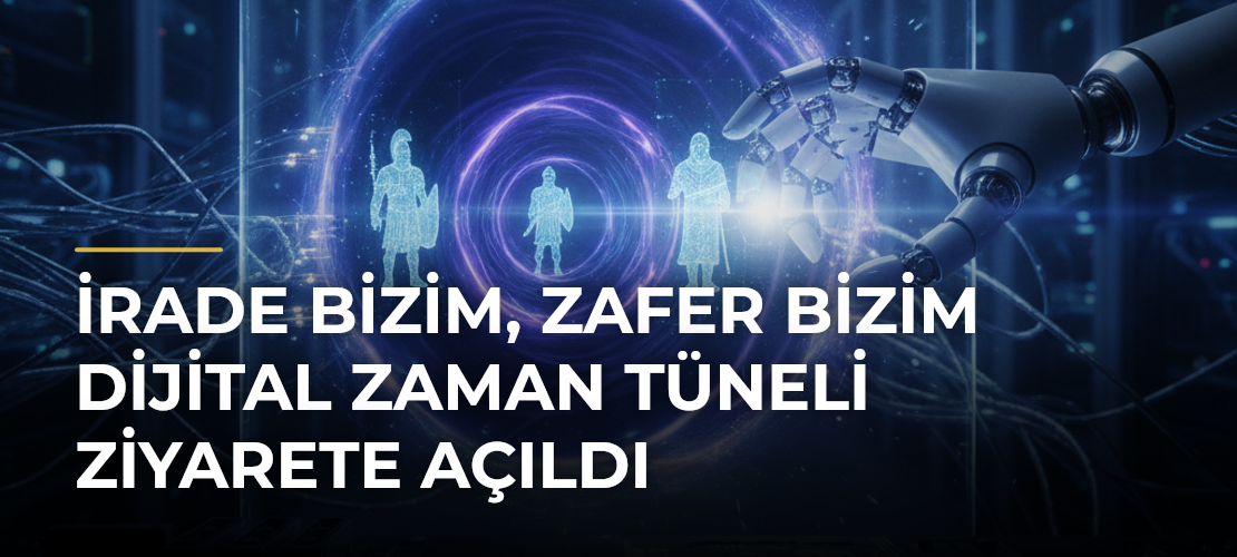 İrade Bizim, Zafer Bizim Dijital Zaman Tüneli Ziyarete Açıldı