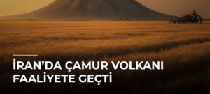 İran’da çamur volkanı faaliyete geçti