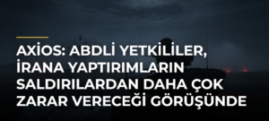Axios: ABDli yetkililer, İrana yaptırımların saldırılardan daha çok zarar vereceği görüşünde