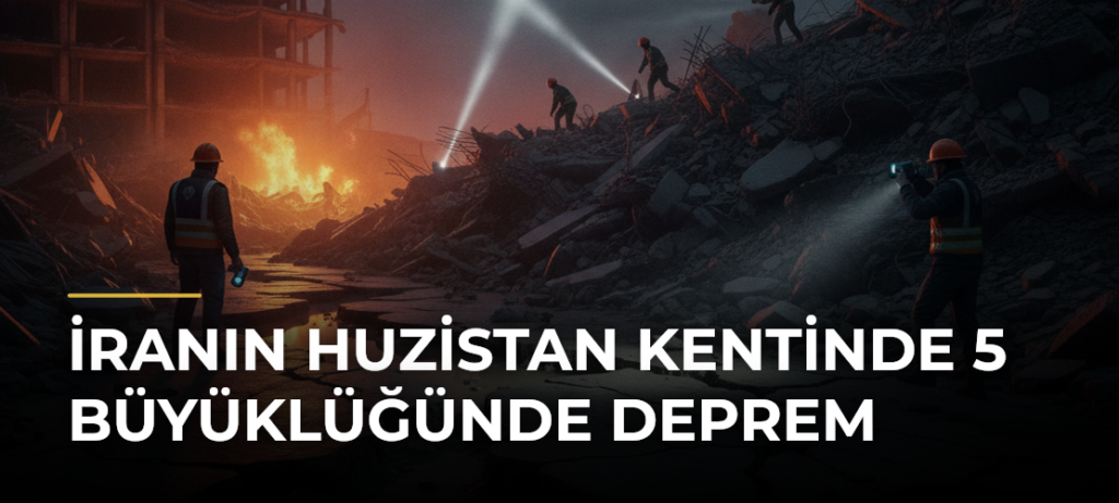 İranın Huzistan kentinde 5 büyüklüğünde deprem
