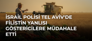 İsrail Polisi Tel Aviv’de Filistin Yanlısı Göstericilere Müdahale Etti
