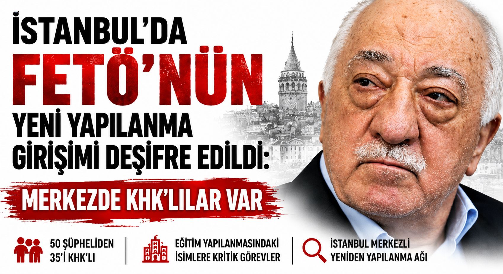 FETÖ’NÜN YENİ YAPILANMA GİRİŞİMİ DEŞİFRE EDİLDİ