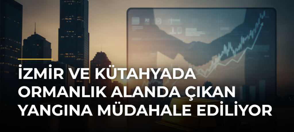 İzmir ve Kütahyada Ormanlık Alanda Çıkan Yangına Müdahale Ediliyor