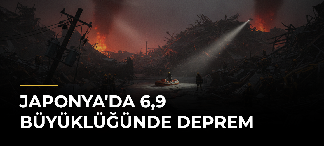 Japonya'da 6,9 Büyüklüğünde Deprem