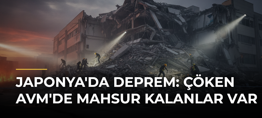 Japonya'da Deprem: Çöken AVM'de Mahsur Kalanlar Var - Mirat Haber