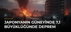 Japonyanın Güneyinde 7,1 Büyüklüğünde Deprem