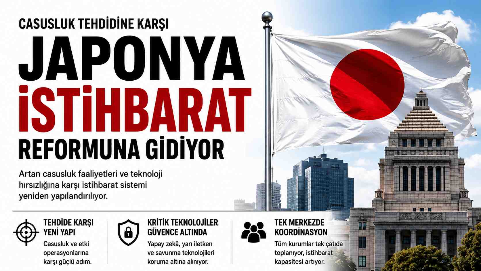 Japonya İstihbarat Reformuna Gidiyor