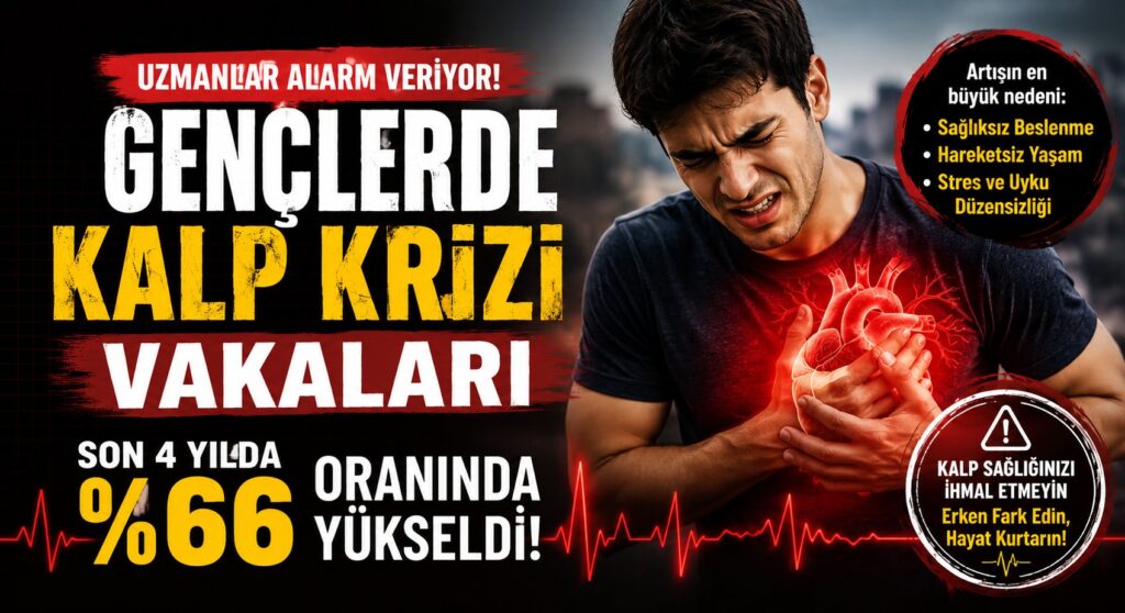 Gençlerde kalp krizi vakaları
